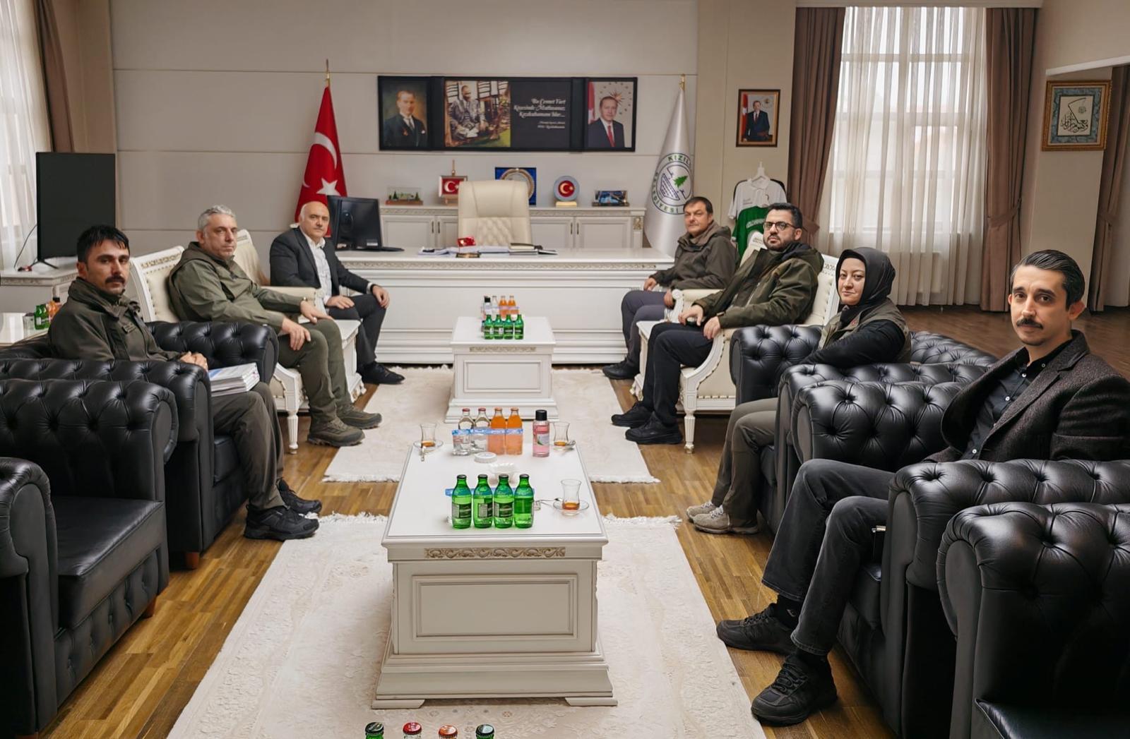 Bölge Müdürümüz Sayın Ahmet ÇÖRTÜK, Ankara DKMP Müdürlüğü Soğuksu Milli Parkı Şefliğini Ziyaret Etti.