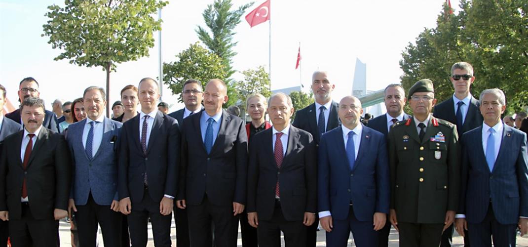 Sakarya Zaferi'nin 104. Yıl Dönümü Polatlı'daki Sakarya Meydan Muharebesi Tarihi Milli Parkı'nda Düzenlenen Törenle Kutlandı.